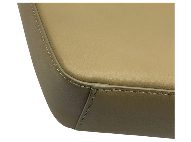 Borsa Hobo Mini Hammock in pelle di vitello classica Loewe Light Green / Putty Verde - vista 13