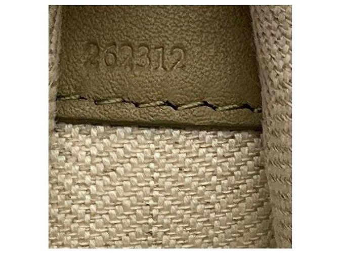 Borsa Hobo Mini Hammock in pelle di vitello classica Loewe Light Green / Putty Verde - vista 9