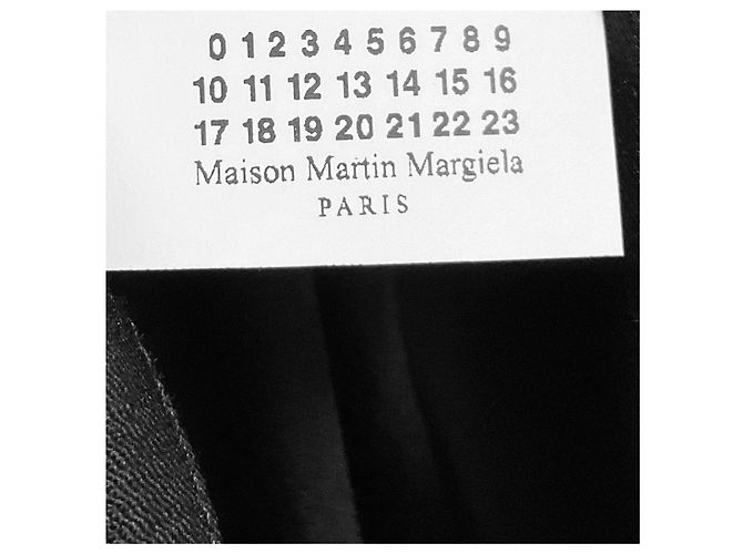 Maison Martin Margiela Giacca Blazer in Lana a Due Pezzi Sovrapposti Nera Nero - vista 5