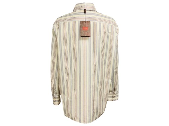 Camicia a righe con stampa multicolore Etro - vista 3