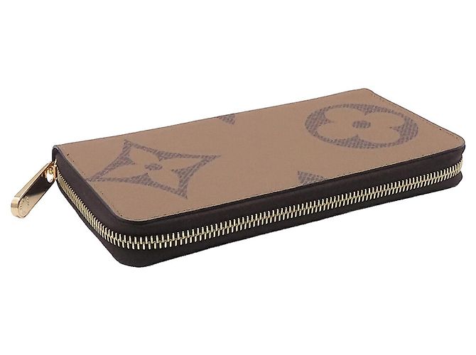 Cartera larga Zippy Louis Vuitton Monogram Giant Reverse marrón Castaño - vista 2