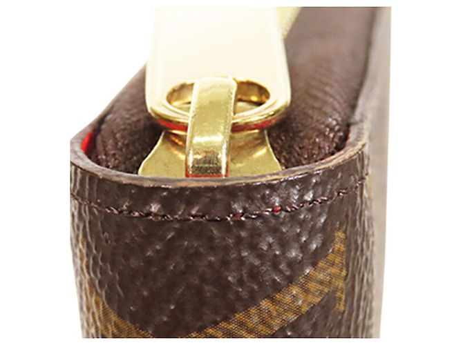 Cartera larga Zippy Monogram Louis Vuitton marrón Castaño - vista 12