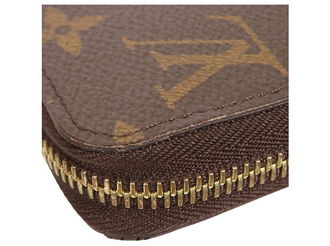Cartera larga Zippy Monogram Louis Vuitton marrón Castaño - vista 15
