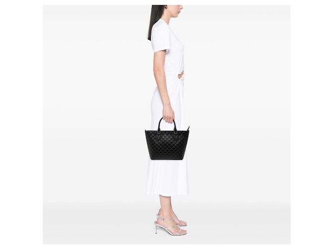 Borsa tote convertibile Small Guccissima Gucci nera Nero - vista 6