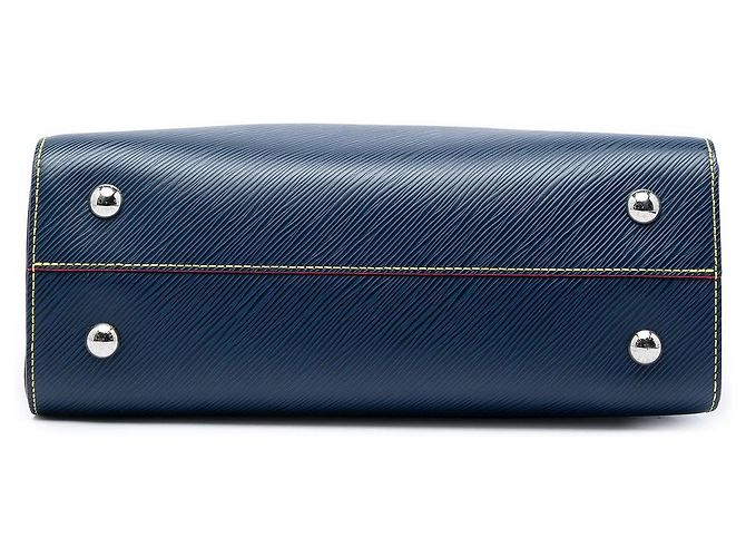 Borsa Louis Vuitton Epi Twist Blu - vista 3