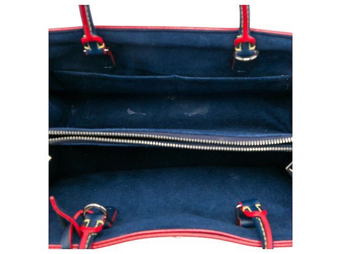 Borsa Louis Vuitton Epi Twist Blu - vista 4