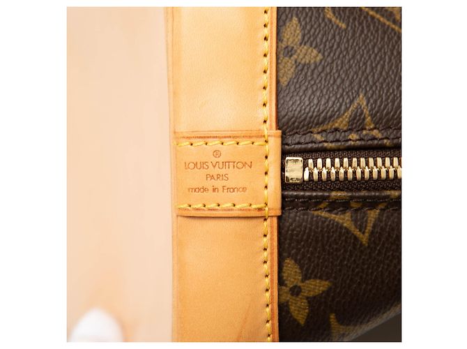 Borsa Louis Vuitton Monogram Alma PM Marrone - vista 5