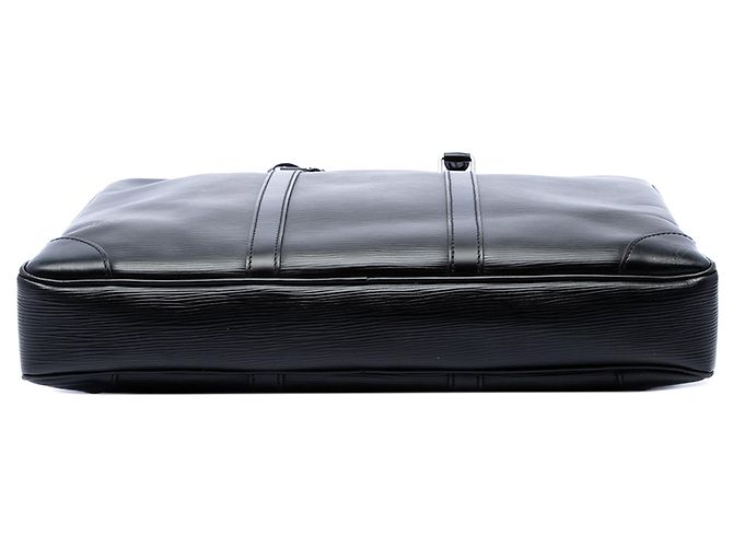 Borsa Business Louis Vuitton Epi Porte Documents Voyage Nera Nero - vista 3