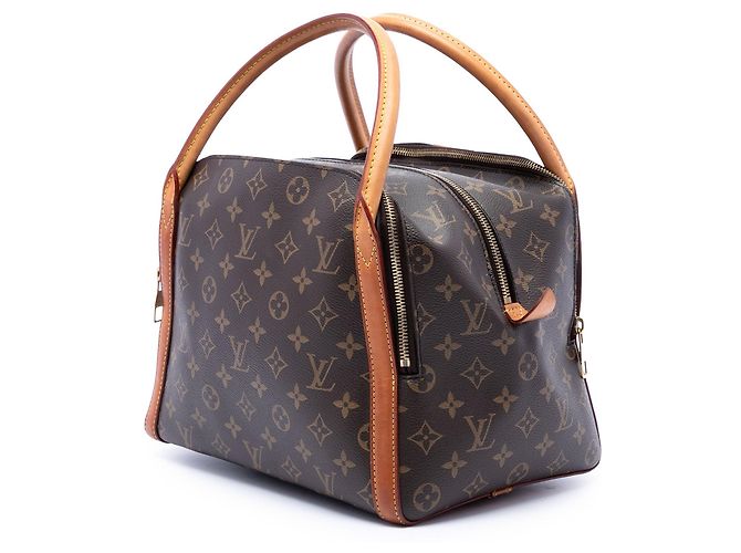 Borsa Louis Vuitton Monogram Marais MM Marrone - vista 2