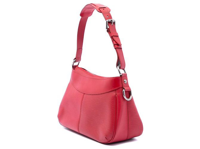 Borsa a tracolla Louis Vuitton Epi Turenne PM rossa Rosso - vista 2