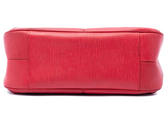 Borsa a tracolla Louis Vuitton Epi Turenne PM rossa Rosso - vista 3