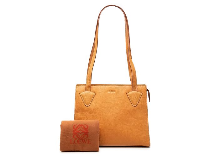 LOEWE Leder-Tote in Gelb - Ansicht 7