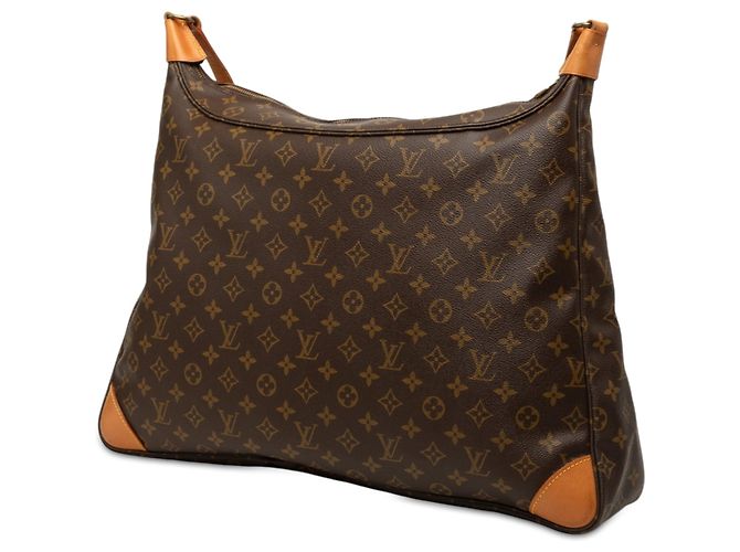 Borsa a tracolla Louis Vuitton Monogram Boulogne 50 Marrone - vista 2