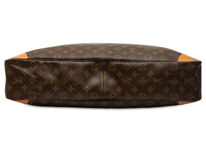Borsa a tracolla Louis Vuitton Monogram Boulogne 50 Marrone - vista 3