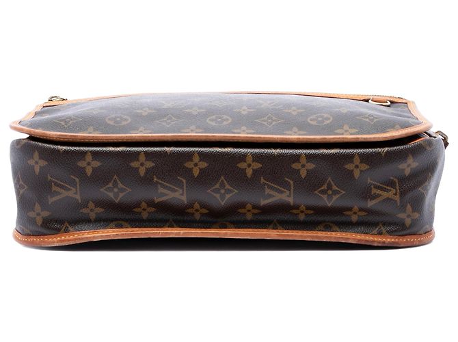Borsa a tracolla Louis Vuitton Monogram Bosphore Messenger GM Marrone - vista 3