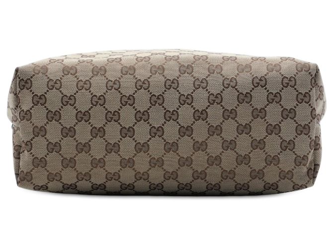 Bolso bandolera Gucci GG Canvas Web beige - vista 3
