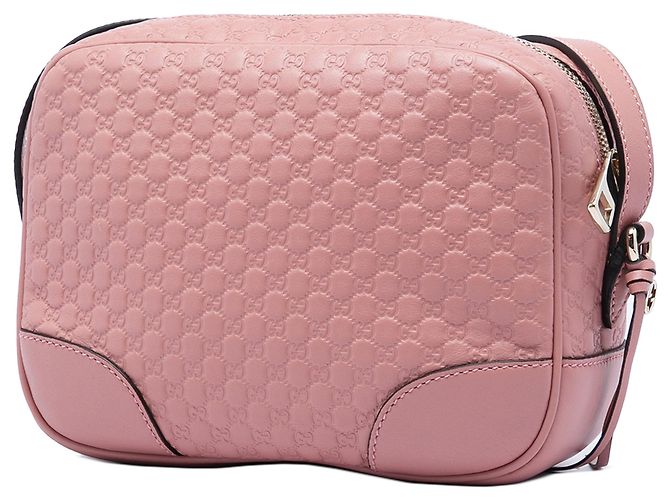 Borsa a tracolla Gucci Bree Microguccissima Rosa - vista 2