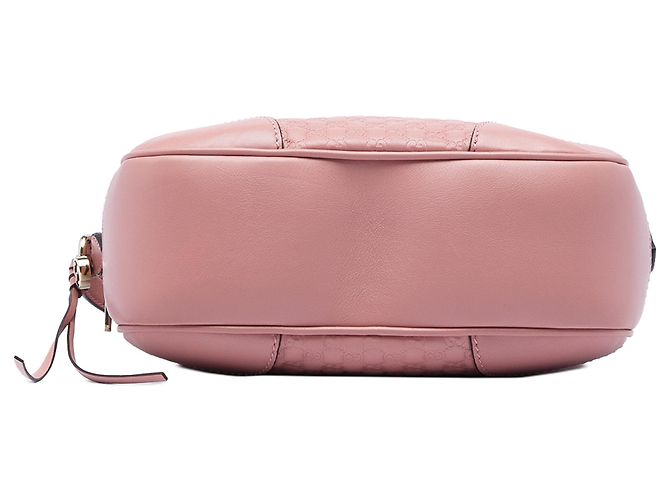 Borsa a tracolla Gucci Bree Microguccissima Rosa - vista 3