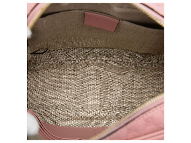 Borsa a tracolla Gucci Bree Microguccissima Rosa - vista 4