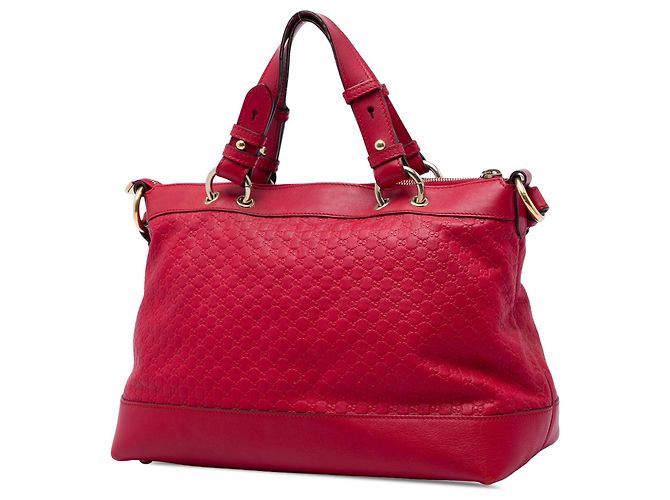 Borsa Satchel Gucci Microguccissima Valentine Rossa Rosso - vista 2