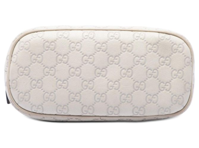 Borsa Mini Guccissima Dome bianca Gucci Bianco - vista 3