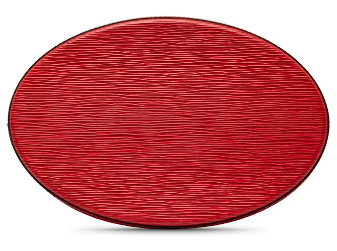 Borsa a tracolla Louis Vuitton Epi Cluny rossa Rosso - vista 3