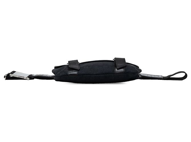 Borsa cintura Gucci GG Canvas nera Nero - vista 3
