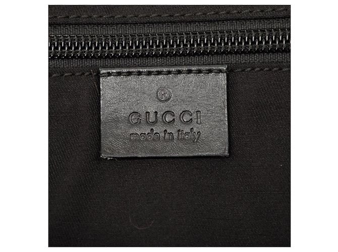 Borsa cintura Gucci GG Canvas nera Nero - vista 5