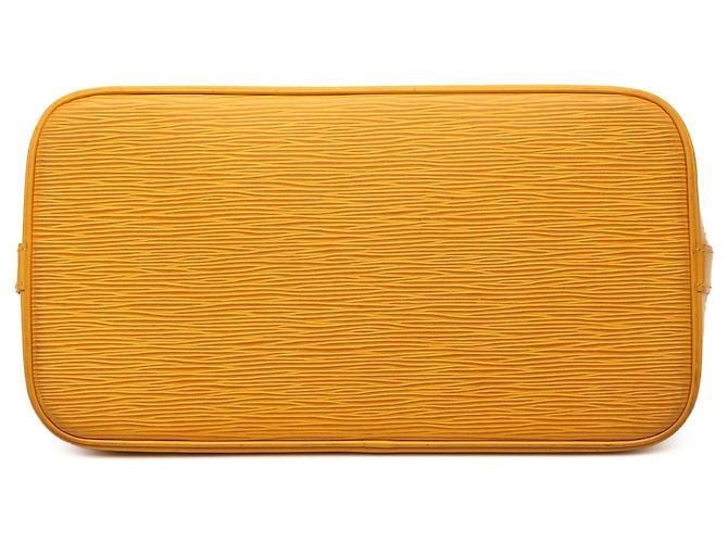 Borsa Louis Vuitton Epi Alma PM Gialla Giallo - vista 3