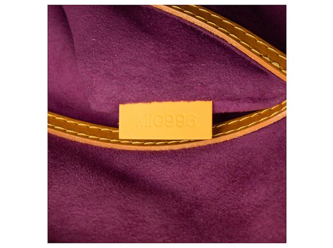 Borsa Louis Vuitton Epi Alma PM Gialla Giallo - vista 6