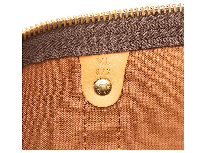 Louis Vuitton Monogram Keepall 50 Reisetasche Braun - Ansicht 6