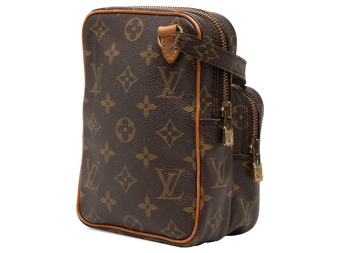 Borsa a tracolla Louis Vuitton Monogram Mini Amazone Marrone - vista 2