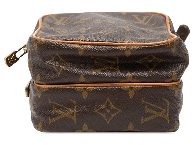 Borsa a tracolla Louis Vuitton Monogram Mini Amazone Marrone - vista 3