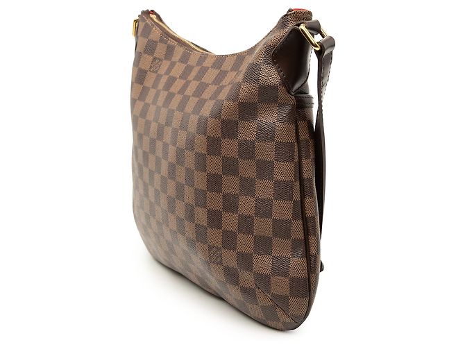 Borsa a tracolla Louis Vuitton Damier Ebene Bloomsbury PM Marrone - vista 2
