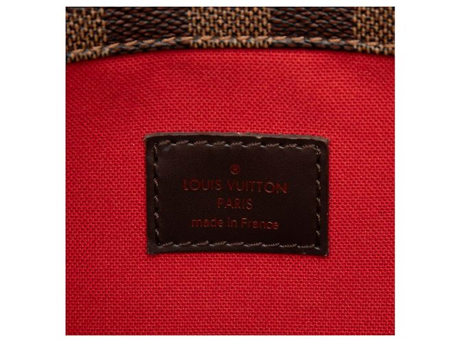 Borsa a tracolla Louis Vuitton Damier Ebene Bloomsbury PM Marrone - vista 5