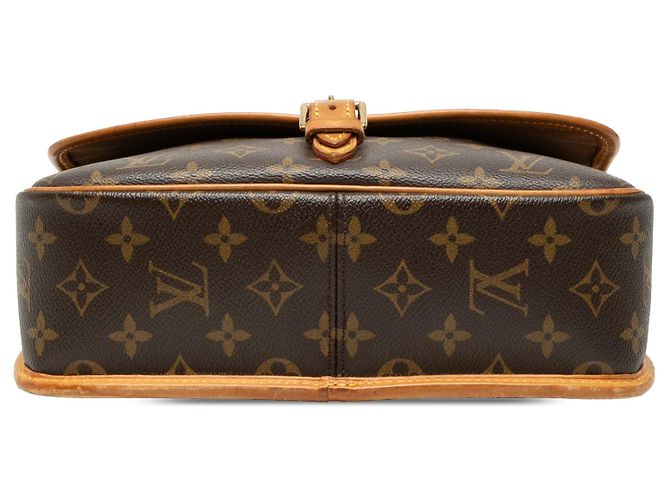 Borsa a tracolla Louis Vuitton Monogram Sologne Marrone - vista 3