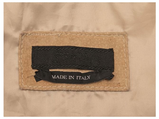 Prada Wildlederjacke Tan Größe US S Kamel - Ansicht 5