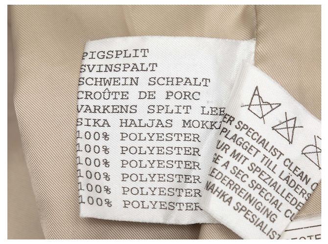Prada Wildlederjacke Tan Größe US S Kamel - Ansicht 6