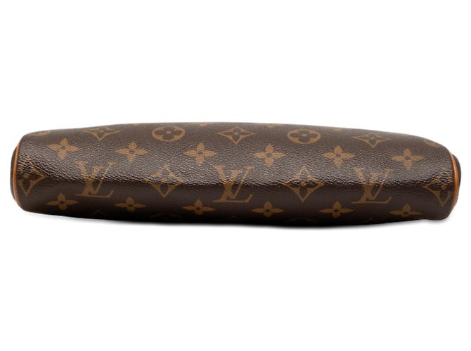 Borsa Satchel Louis Vuitton Monogram Eva Marrone - vista 3