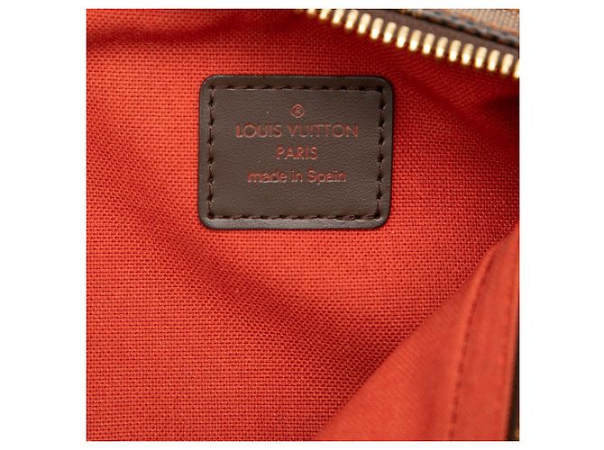 Borsa a tracolla Louis Vuitton Damier Ebene Geronimos Marrone - vista 5