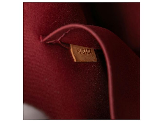 Borsa a mano Louis Vuitton Monogram Vernis Alma PM rossa Rosso - vista 6