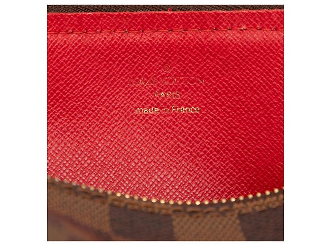 Borsa a mano Louis Vuitton Damier Ebene Papillon 30 Marrone - vista 5