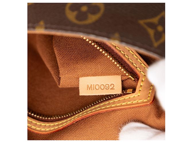 Borsa a tracolla Mini Looping Monogram Louis Vuitton Marrone - vista 6