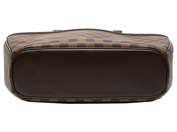 Borsa a Mano Louis Vuitton Damier Ebene Sarria Horizontal Marrone - vista 3