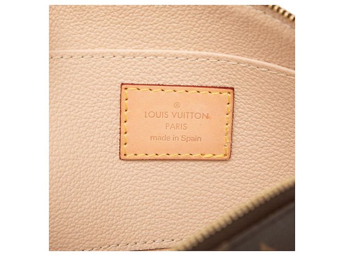 Beauty Case PM Monogram Louis Vuitton marrone - vista 5