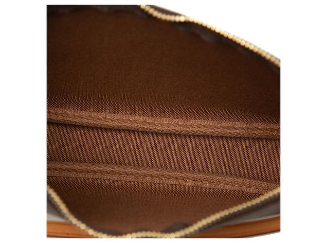 Bolso de hombro Louis Vuitton Monogram Pochette Accessoires Marrón Castaño - vista 4