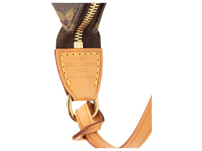 Bolso de hombro Louis Vuitton Monogram Pochette Accessoires Marrón Castaño - vista 5