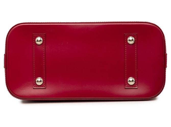 Borsa Louis Vuitton Epi Alma PM rossa Rosso - vista 3