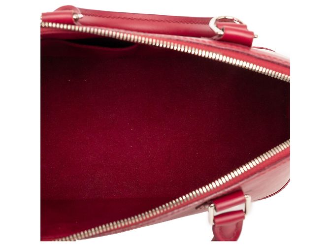 Borsa Louis Vuitton Epi Alma PM rossa Rosso - vista 4