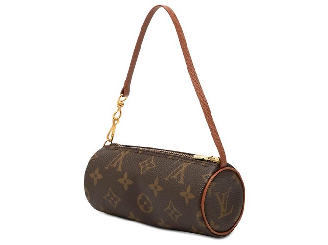 Borsa a mano Louis Vuitton Monogram Papillon Pochette Marrone - vista 2